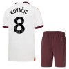 Maillot de Supporter Manchester City Kovacic 8 Extérieur 2023-24 Pour Enfant